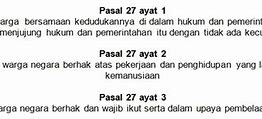 Pasal 31 Ayat 1 Dan 2 Tentang Apa