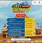 Tiket Dufan Anak 1 Tahun